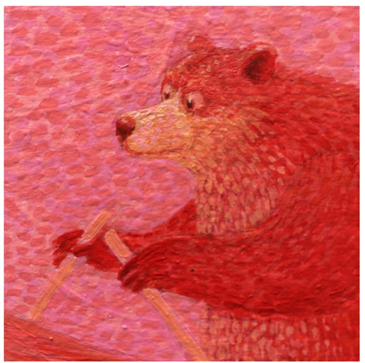 Een lieve illustratie dankzij een vals beeld