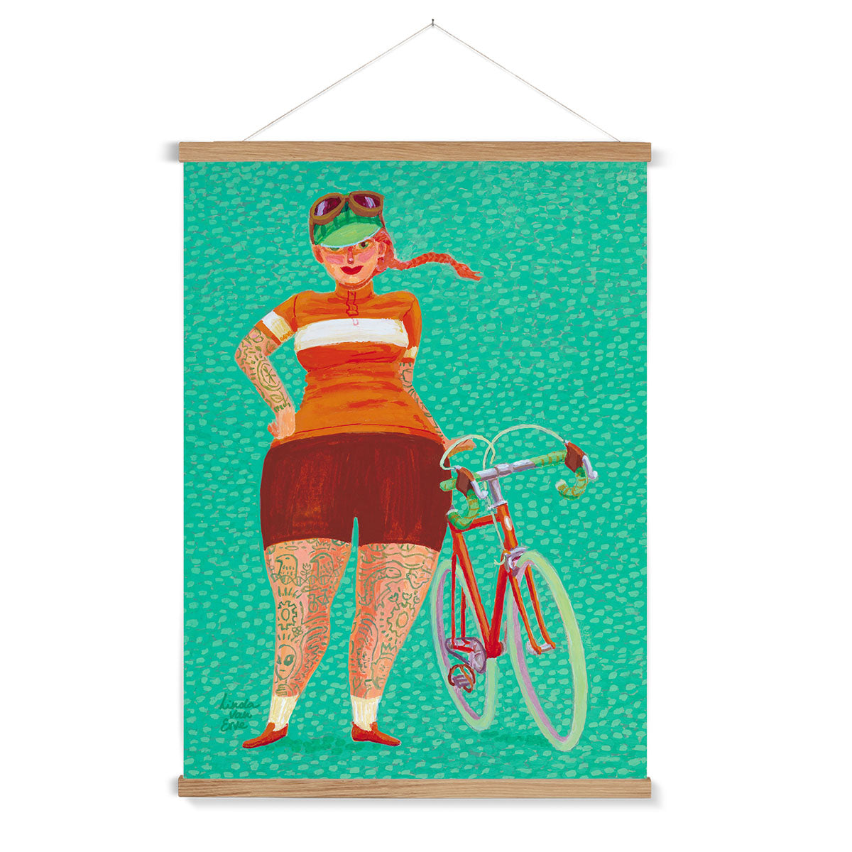 Poster Natascha met hanger